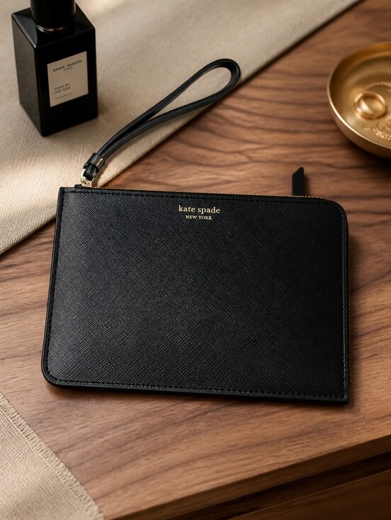 kate spade Handbags - Kate Spade Black Clutch